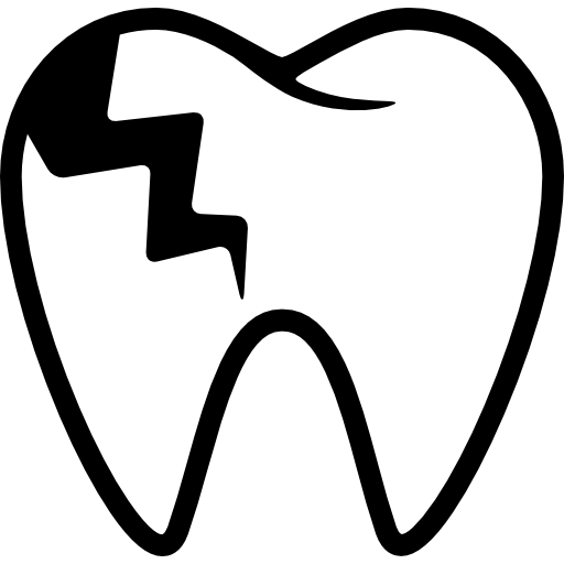 damaged tooth